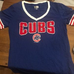 Cubs baseball tee